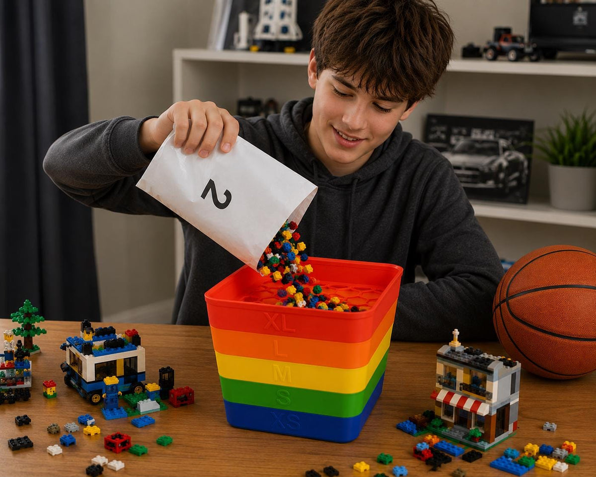Stackable Brick Sorter