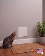 Square Pet Portal for Interior Walls | Modern Minimalist Pet Door