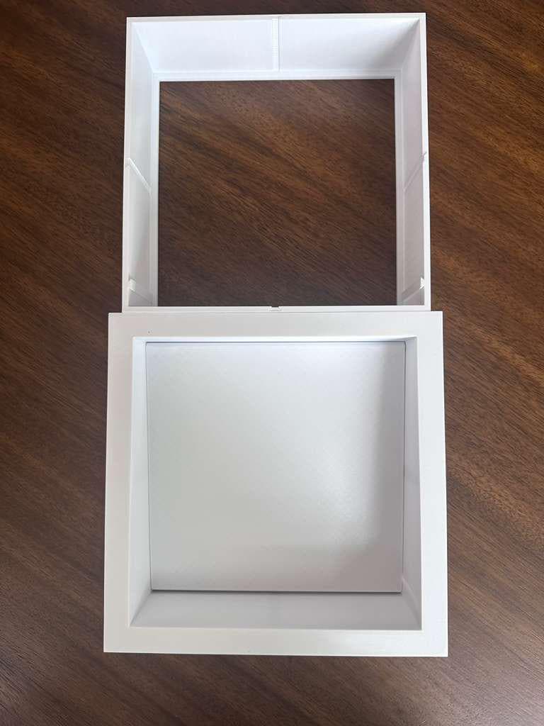 Square Pet Portal for Interior Walls | Modern Minimalist Pet Door