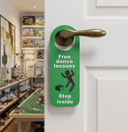 Creative Builder Door Handle Sign – Funny Messages for Brick Fans