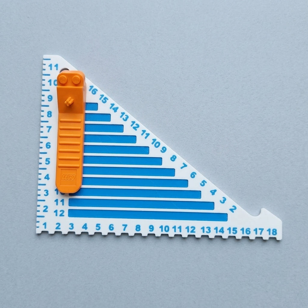 Brick Ruler – Stud, Plate and Brick Measurement Tool for Custom Builds & MOCs