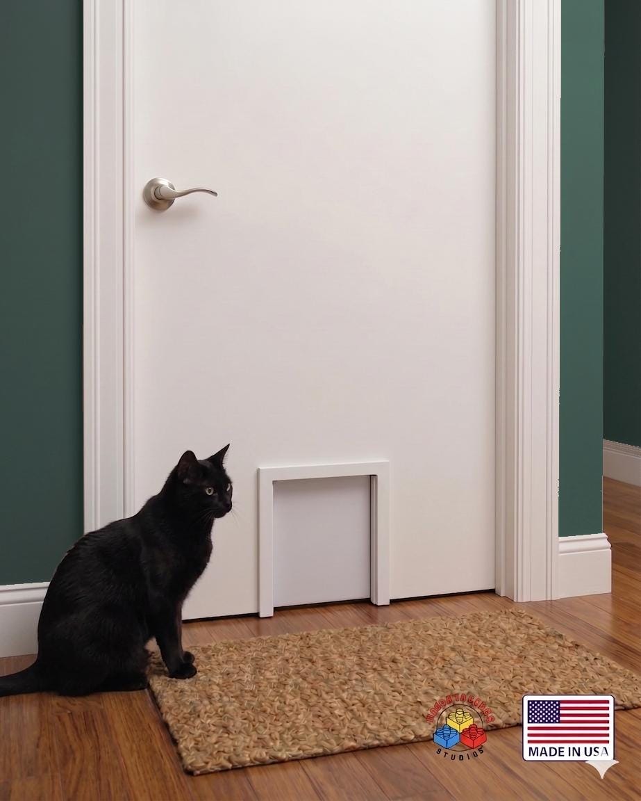 U-Shaped Pet Portal | Modern Minimalist Pet Door