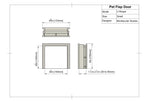 U-Shaped Pet Portal | Modern Minimalist Pet Door