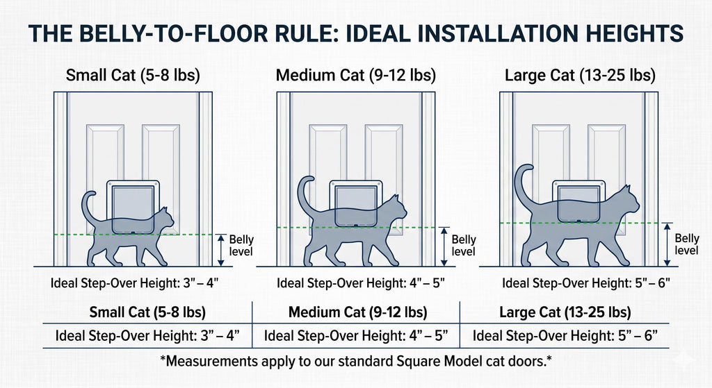 Square Pet Portal | Modern Minimalist Pet Door