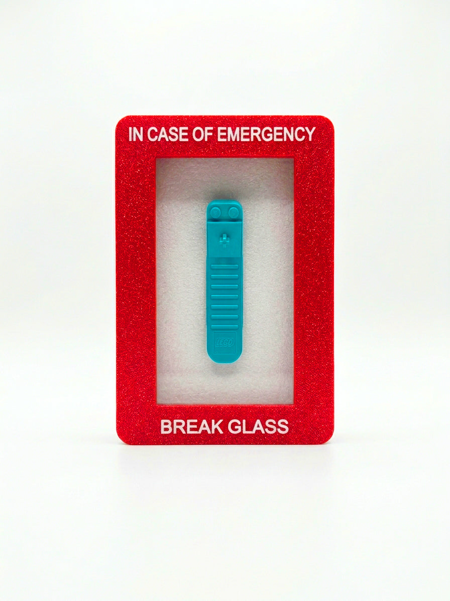 Emergency Brick Separator Box – Funny Builder Accessory & Display Piece - Ideal gift for AFOL